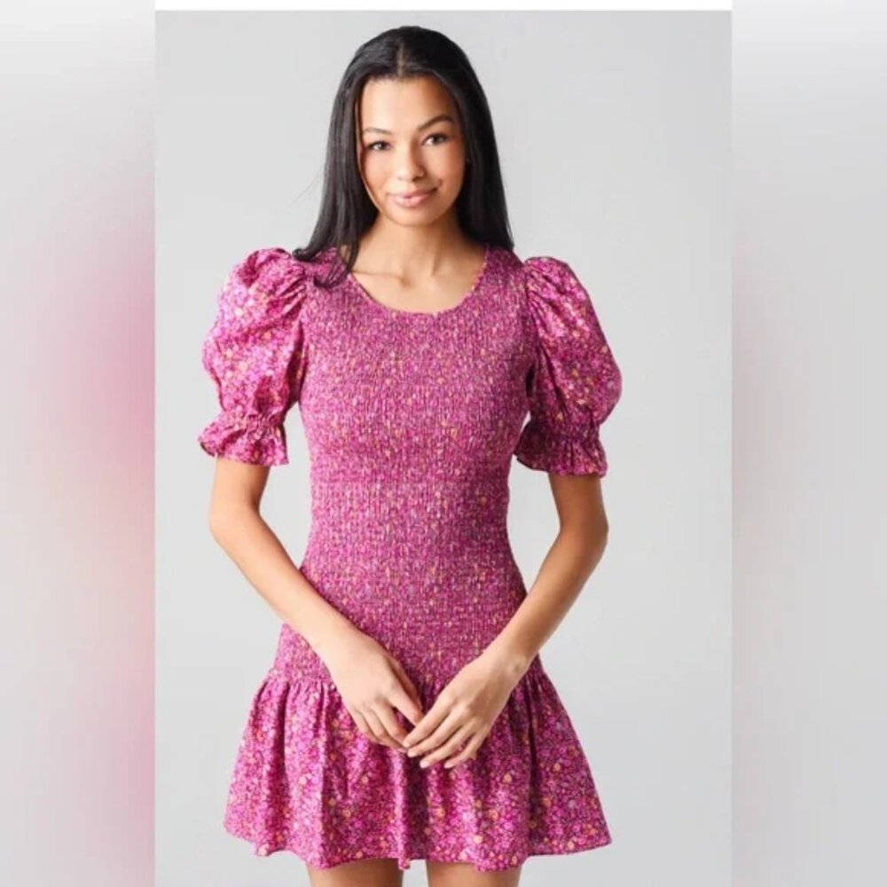 LoveShackFancy Lupa Floral Dress